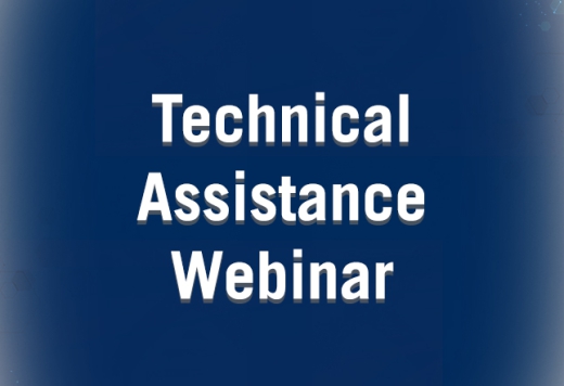 Technical Assistance Webinar