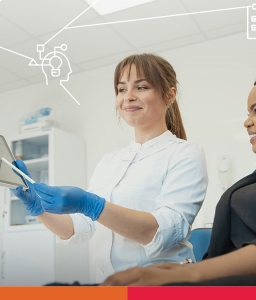 Nurses working in AI